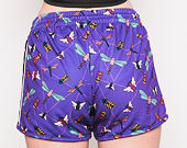 Dámské Kraťasy Kappa Banda Asman Violet Purple Fancy