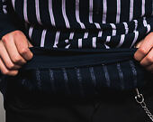 Mikina S Kapucí HUF Sutter Stripe Midnight