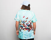 Triko HUF Butterfly Effect Tie Dye Blue