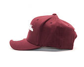 Kšiltovka Mitchell & Ness Pinscript High Crown 110 Maroon Snapback