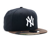 Kšiltovka New Era Team Camo New York Yankees 9FIFTY Navy/Woodland Camo Snapback