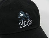 Kšiltovka HUF Felix The Cat Cap Skate Curve Brim Black Strapback