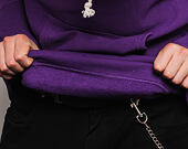 Mikina S Kapucí Champion Hooded Mini Logo Sweatshirt Purple