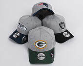 Kšiltovka New Era  Jersey Hex Oakland Raiders 39THIRTY  Gray / Official Team Color
