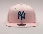 Kšiltovka New Era   League Essential New York Yankees 9FIFTY Snapback Pink Lemonade / Snap Shot Blue