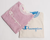 Dámská Mikina Champion Frote Classic Logo Embroidered Mauve