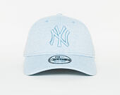 Kšiltovka New Era Jersey Brights New York Yankees 9FORTY Sky Blue Strapback