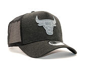 Kšiltovka New Era Trucker Concrete Jersey Chicago Bulls 9FORTY Black/Grey Heather Snapback