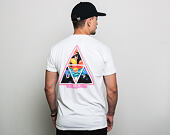 Triko HUF Good Trips Triangle White