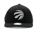 Kšiltovka Mitchell & Ness Melange Logo Toronto Raptors Black Snapback