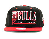Kšiltovka Mitchell & Ness Horizon Chicago Bulls Black/Red Snapback