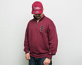 Mikina New Era Postgradual Pack Turtle Neck Philadelphia Phillies Burgundy