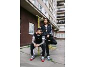 Tepláky Kappa Banda 10 Alen Black/White