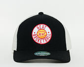 Kšiltovka Mitchell & Ness Patch 110 Flex-Snap SB Miami Heat Black/White Snapback