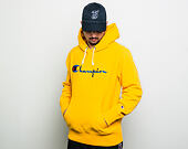 Mikina Champion Hooded Sweatshirt Classic Logo Yellow