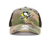 Kšiltovka 47 Brand Pittsburgh Penguins Camo Branson MVP Snapback