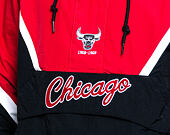 Bunda Mitchell & Ness Chicago Bulls Half Zip Anorak Jacket Black/Red