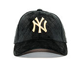 Dámská Kšiltovka New Era 9FORTY New York Yankees Winter Pack WMNS Black/Gold Strapback