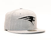 Kšiltovka New Era 59FIFTY New England Patriots Heather Grey