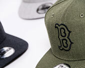 Kšiltovka New Era 9FIFTY Boston Red Sox Heather Essential New Olive/Black