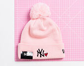 Kulich New Era Heart Knit New York Yankees Pink