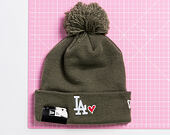 Kulich New Era Heart Knit Los Angeles Dodgers New Olive