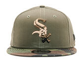 Kšiltovka New Era 9FIFTY Chicago White Sox Camo Essential Snapback