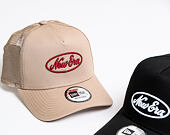 Kšiltovka New Era 9FORTY A-Frame Trucker Script Camel/Red Snapback