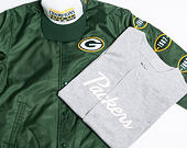 Bunda New Era Green Bay Packers Champion Bomber Green