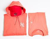 Mikina New Era New York Yankees Hoody Pastel Orange