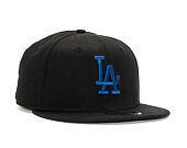 Kšiltovka New Era 9FIFTY Los Angeles Dodgers Black/Dark Royal Snapback