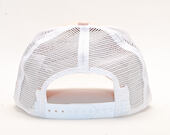 Kšiltovka New Era 9FORTY A-Frame Trucker Los Angeles Dodgers League Essential Pink/White