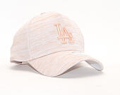 Dámská Kšiltovka New Era 9FORTY A-Frame Trucker Los Angeles Dodgers Engineered Fit White/Satin/Peach