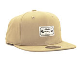 Kšiltovka New Era 9FIFTY Original Fit Script Patch Camel