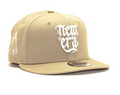 Kšiltovka New Era 9FIFTY Script Camel/White