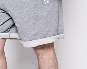 Kraťasy New Era Essential Shorts Light Gray Heather