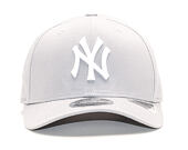 Kšiltovka New Era 9FIFTY New York Yankees Stretch Snap Gray/White