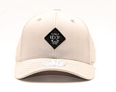 Kšiltovka UPFRONT Nobel Baseball Crown 2 Light Khaki Strapback