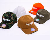 Kšiltovka Mitchell & Ness Pinscript High Crown 110 Flex-Snap Candy Orange Snapback