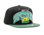 Kšiltovka Mitchell & Ness INTL226 Seattle Supersonics HWC Team Arch 2 Tone Snapback