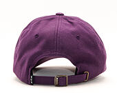 Kšiltovka HUF Script CV 6 Panel Purple Velvet
