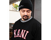 Mikina Karl Kani College Crew black/red/white