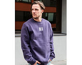 Mikina HUF Serif Pullover - purple velvet