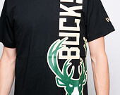 Triko New Era Team Milwaukee Bucks Black
