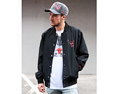 Bunda New Era Team Logo Bomber Chicago Bulls Black
