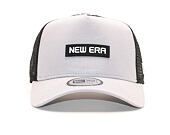 Kšiltovka New Era 9FORTY Trucker Tech Dolphin Gray / Black Snapback