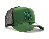 Dětská Kšiltovka New Era 9FORTY Trucker The League Essential New York Yankees Youth Green / Black Sn