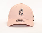 Kšiltovka New Era 9FORTY Script Pack Blush Sky Pink / Navy Strapback
