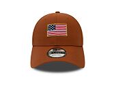 Kšiltovka New Era 9FORTY Flagged Rust