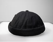 Čepice New Era Wool Skully Rollcap Docker Black